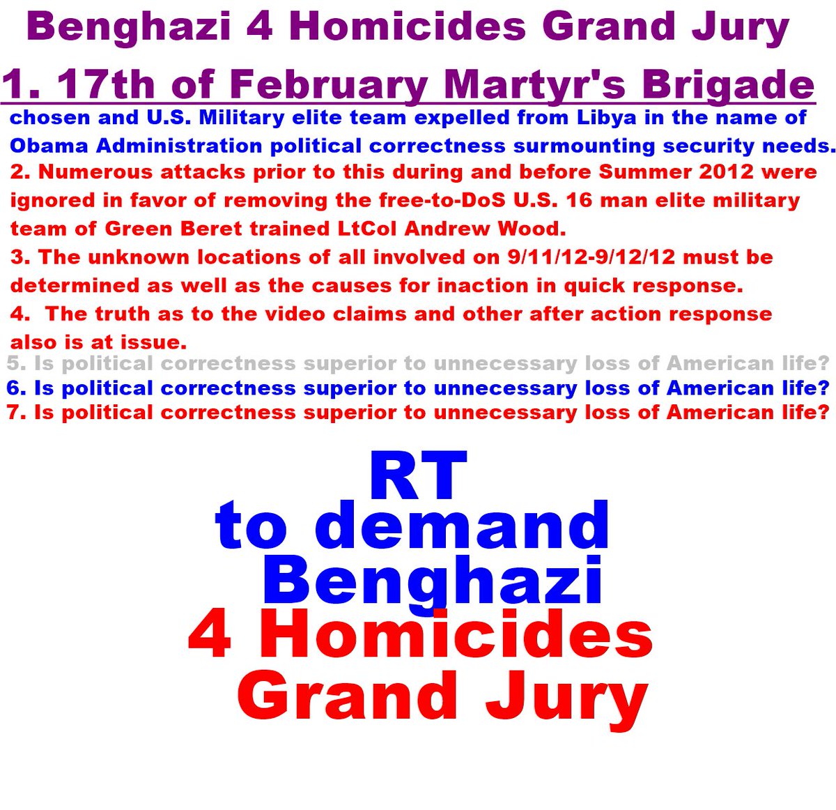 TrashTheCorrupt's tweet photo. @RKBs_Twitstery @lorijmadsen @YankiDoodlCandi @MediaShrink @DOB1234 @AppSame @Largatha777 @ArtistdeeDd @WilliamO_Ritez @IndctEliteCrims @TheDemocrat63 @rey_lowe @MuteMediaShame @KinMapper @JudgeJeanine @jessebwatters @WattersWorld @SenJohnMcCain @SenJohnThune @SenJohnBarrasso @SenJohnKennedy @JohnCornyn @senmarcorubio @USAGSessions @TheJusticeDept @POTUS @realDonaldTrump @KellyannePolls @SenRonJohnson @SenatorBurr @TomCottonAR @SenThomTillis @SenatorTimScott @LindseyGrahamSC @SenTedCruz @HappeningNow @SpecialReport @OutnumberedFNC @RepKinzinger @SpecialistsFNC @ericbolling @newtgingrich @TheView @SenateGOP @KevinMaddenDC @Varneyco @dcexaminer @seanhannity @W19Rick #Obama-#Clinton-#StateDept INSANE
2think #Benghazi security stripping Bunpunished
Yet5yrs& #Dobbs-#Tucker-#TheFive-#Hannity
#MUTEonIT
#MALA https://t.co/6rvBbxBjNV