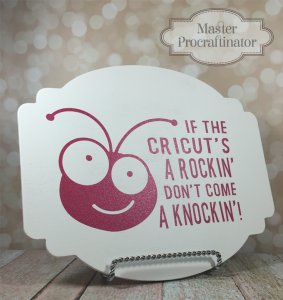 gonecrafting's tweet photo. Need a gift idea for a Cricut user ? Check out "If the Cricut's a rockin' plaque" https://t.co/OZE3ZYFDYX https://t.co/4nEvsO63ME