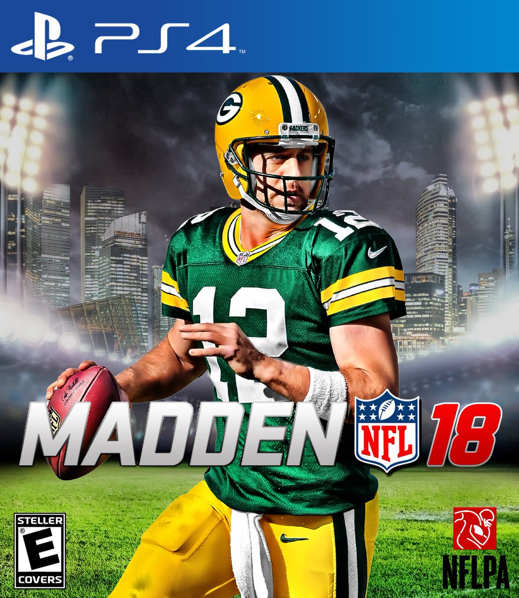 ParkerMoes's tweet photo. Yo.....This custom AR PS4 Madden 18 cover is CLEAN.....👀😥🙌😎🔥🔥🔥🔥🔥🔥 Gotta make an Xbox One version of it!!! S/O to @StellerCovers!!! https://t.co/m3RpGo2U6i
