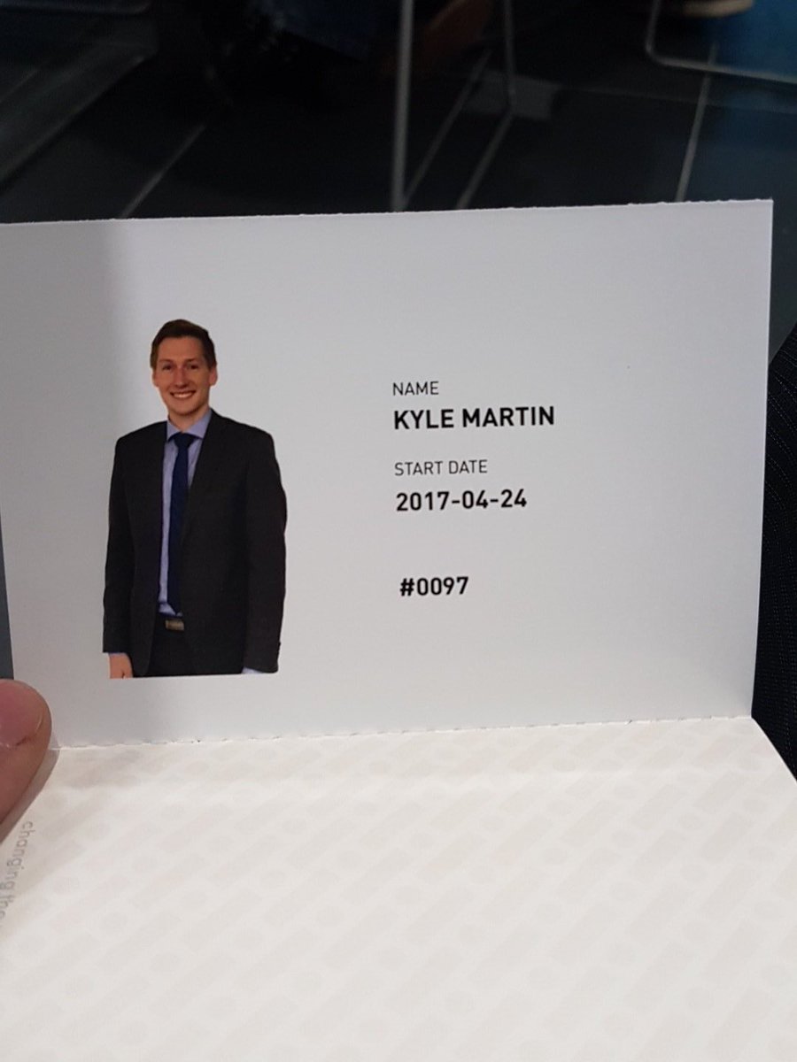 kjmartin47's tweet photo. How about that employee number #compuvision #connermcdavid https://t.co/DyQoTY5jrK