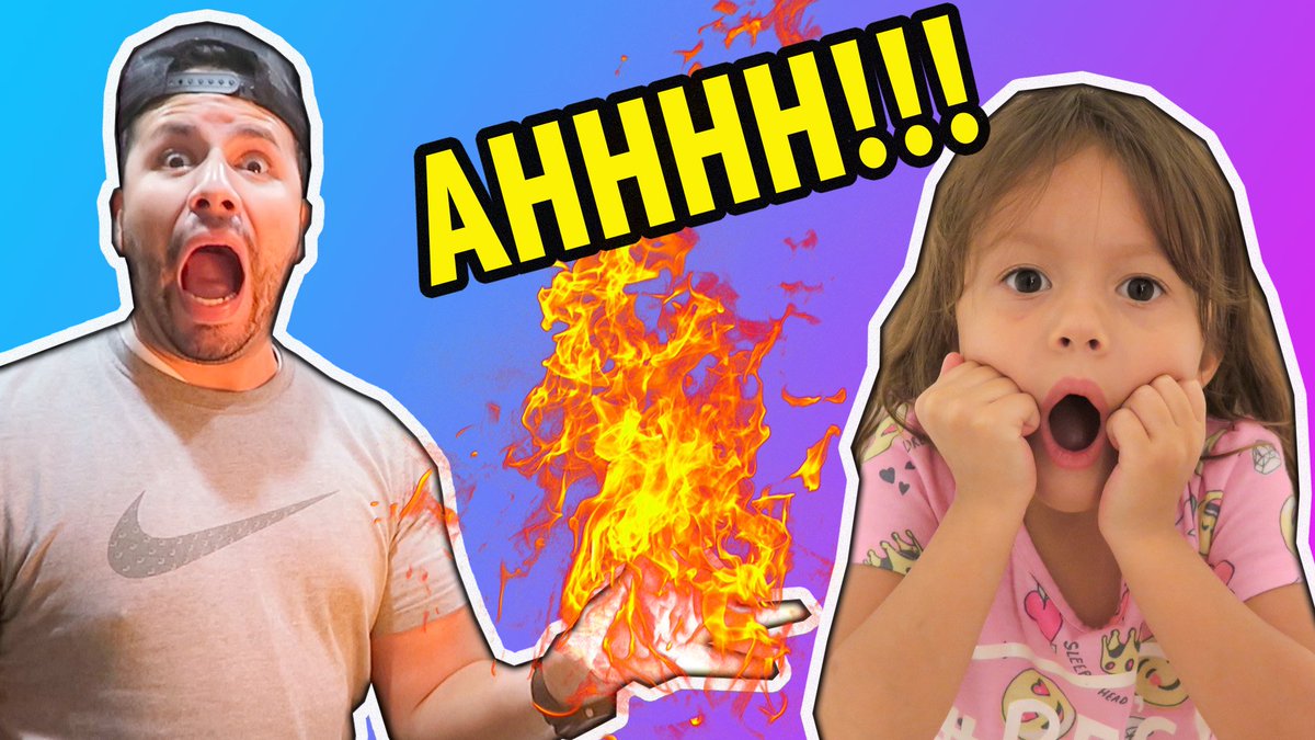 BolanosBunch's tweet photo. DON'T TRY THIS!! 🚫 HAND CATCHES ON FIRE!! 😵
#bolanosbunch #family #vloggers 
https://t.co/cocfVSV13V https://t.co/xzrkLUXv5r