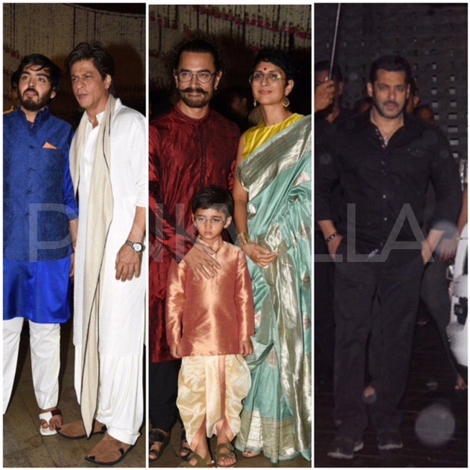 imdaugherty's tweet photo. #NayiSoch Ganesh Chaturathi Celebrations: Aamir Khan, Salman Khan and Shah Rukh Khan under one roof at Antilia https://t.co/Go2MBl0uSk https://t.co/ZbPKWsk9os