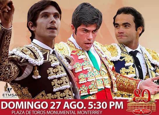 AlToroAgs's tweet photo. Cartelazo para el #domingo en #Monterrey : https://t.co/PEzA7BcYjl