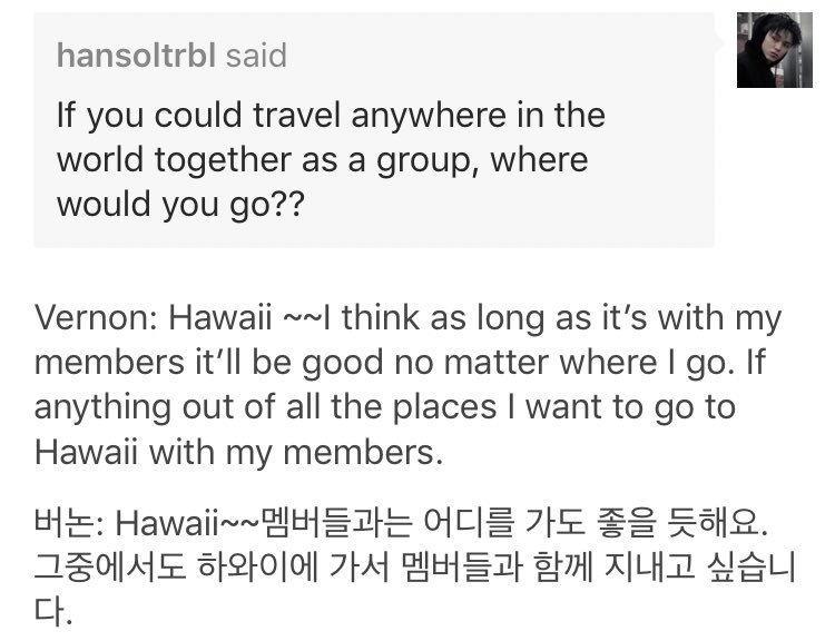 archivevernon's tweet photo. Vernon's responses to questions seem so passionate https://t.co/nmUeDUT8BU