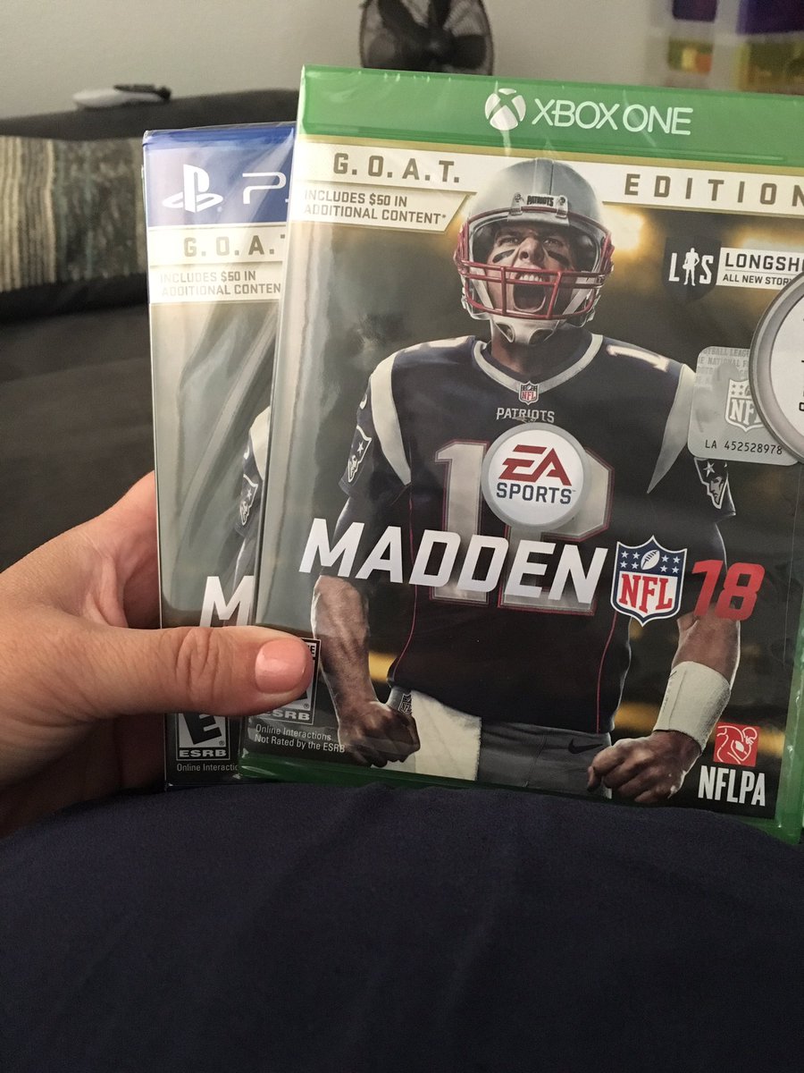 jrivera_EA's tweet photo. What did you do the day before having a baby? I picked up #Madden18longshot #LifeatEA https://t.co/xWPqwAAduw