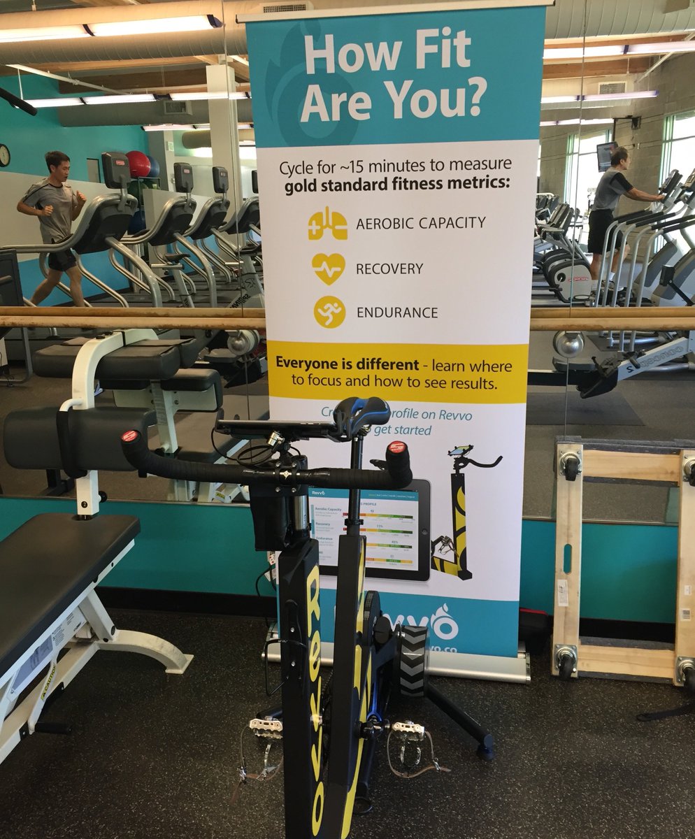 GoRevvo's tweet photo. Revvo now at @OracleSCA Santa Clara ready to measure gold standard fitness metrics: VO2Max, Recovery and Endurance https://t.co/4vNZUneAEH