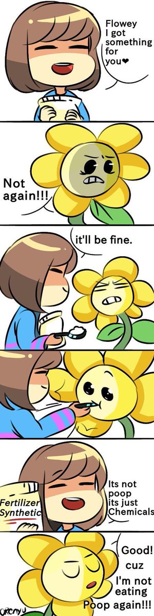 AMercifulChild's tweet image. "Nutritious and delicious! Unlike poop fertilizer."