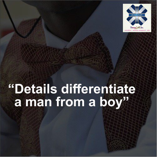 faithodebisi's tweet photo. "Details differentiate a man from a boy"
#dresSmart #gentleman #quote #style #etiquette https://t.co/xZciKkZDdr