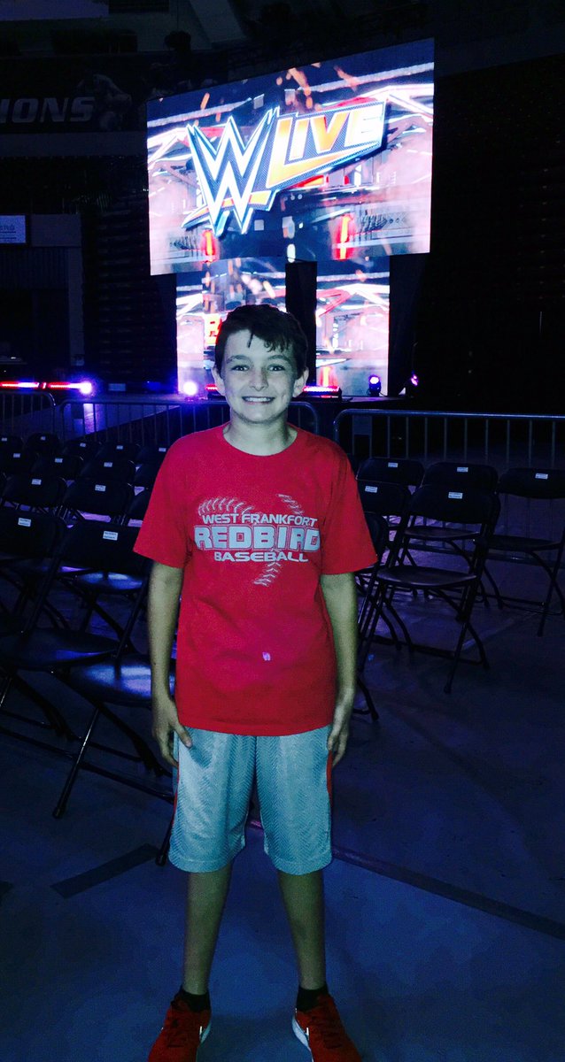 Time for a little "Summer Slam"!  #WWECARBONDALE