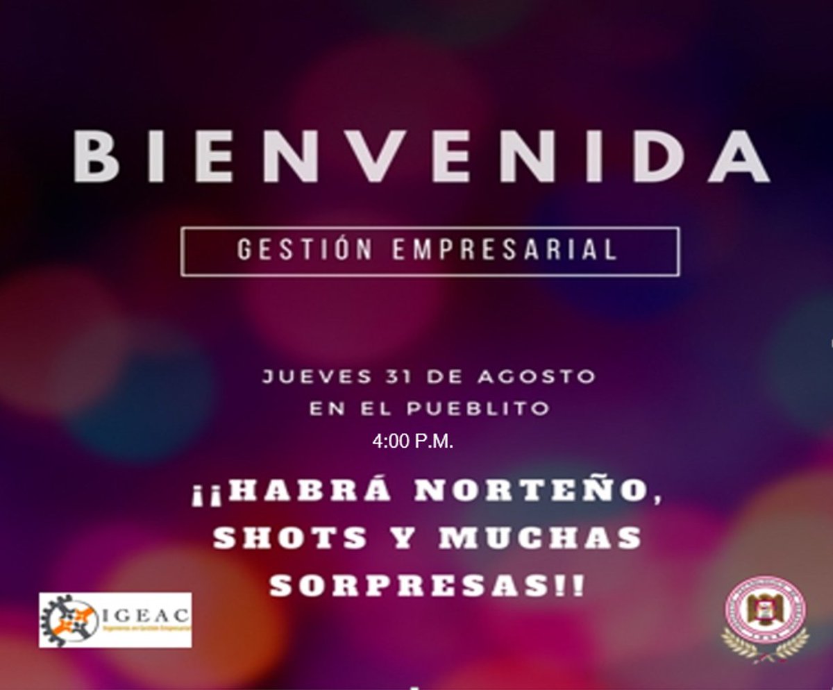 IGEAC_ITD's tweet photo. Los Esperamos!! 
#ActitudIGE #SoyIGEAC https://t.co/mHCw38icq0
