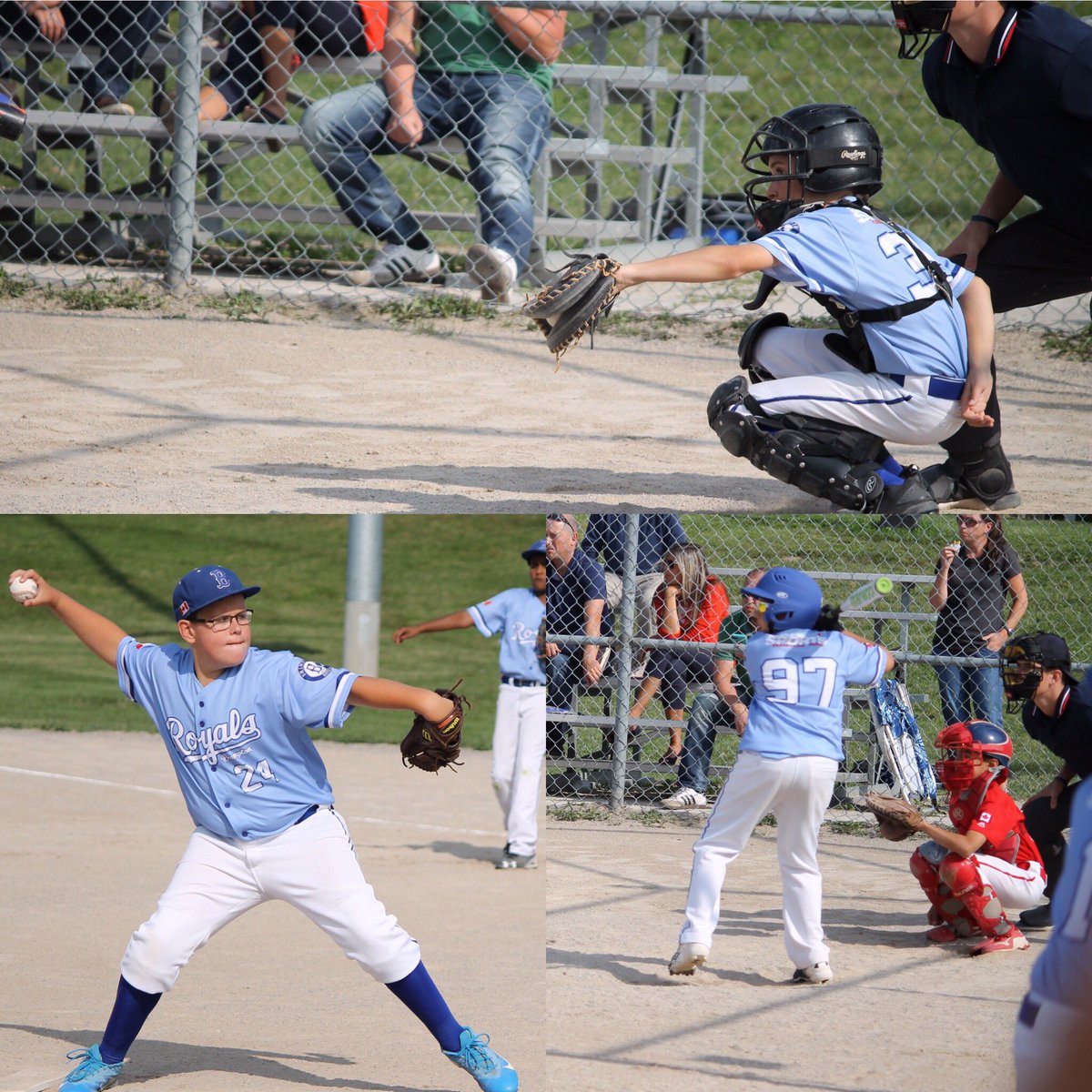 2006RoyalsT2's tweet photo. Intense 1st round in our playdowns with the boys claiming the 12-11 W in extra innings vs Oakville ⚾️👏🏼#BMBI Royals! Back at it in the AM https://t.co/Wgw8nmHFhD