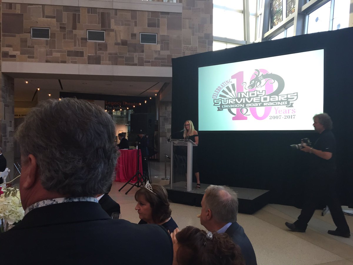 GerryDick's tweet photo. Awesome 10th anniversary #IndySurviveOars #PinkPaddle https://t.co/4xERIwEpFZ