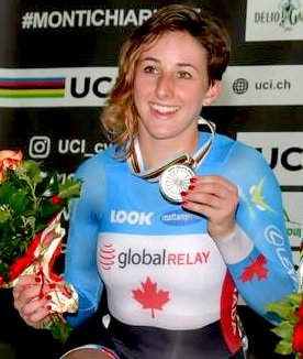 pedalmagazine's tweet photo. Junior Track Worlds Day 3 Results, PHOTOS β Canada's Coles-Lyster Wins Omnium SILVER #Montichiari2017 #JrTrackWorlds https://t.co/ve3OnuWLNA https://t.co/bLnzUo7Wwl