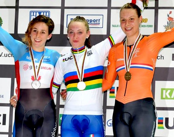pedalmagazine's tweet photo. Junior Track Worlds Day 3 Results, PHOTOS β Canada's Coles-Lyster Wins Omnium SILVER #Montichiari2017 #JrTrackWorlds https://t.co/ve3OnuWLNA https://t.co/bLnzUo7Wwl