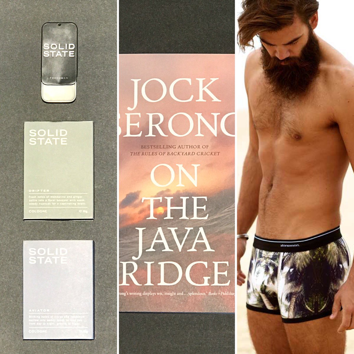 Jock and Jocks 
#fathersday #stonemen #giftideas

@JockSerong <a href="/Stonemen/">stonemen.</a>