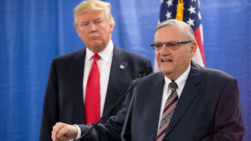 Trump has pardoned Sheriff Joe Arpaio