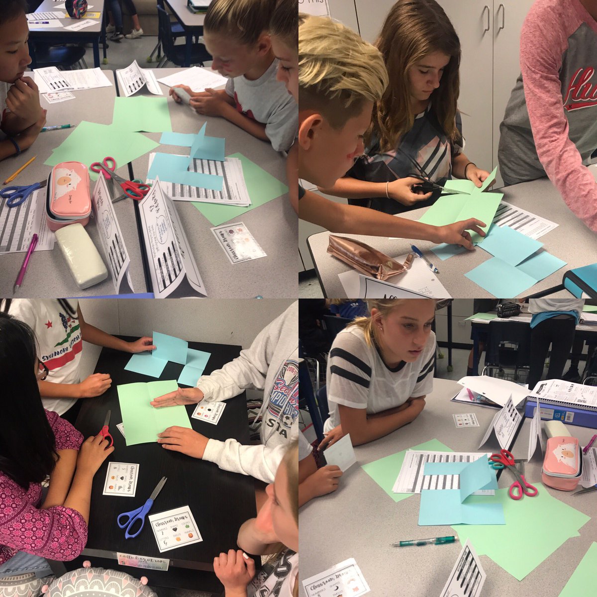 mrs_kimgarcia's tweet photo. #growthmindset. 7th graders working through challenges together... #notgivingup #thisisimpossible #thisissoconfusing https://t.co/g5M2i6lHel