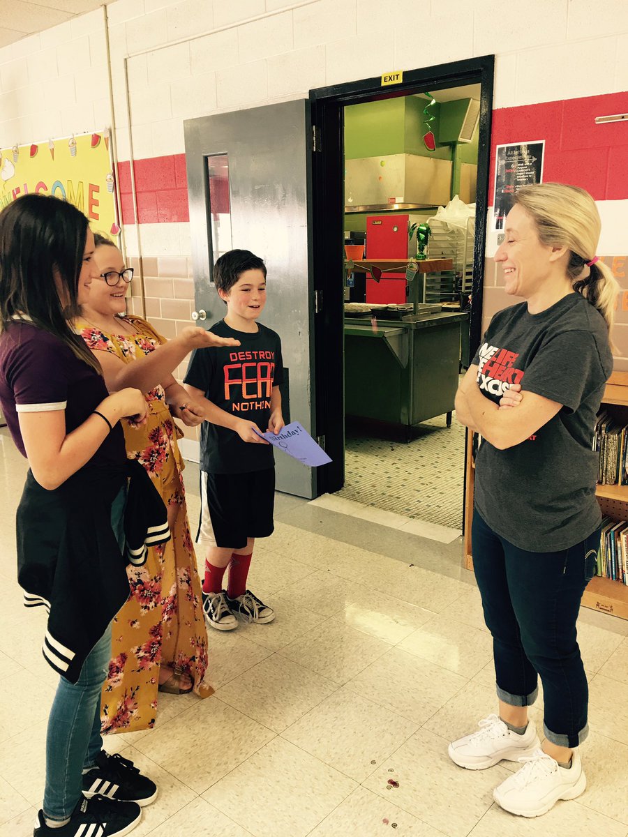 stelementary's tweet photo. Another #teamSterling celebration with our #birthdaybrigade. Thank you, #studentceos! #pbis #bestyearyet #joyfullearning https://t.co/Thr8pBbK6I