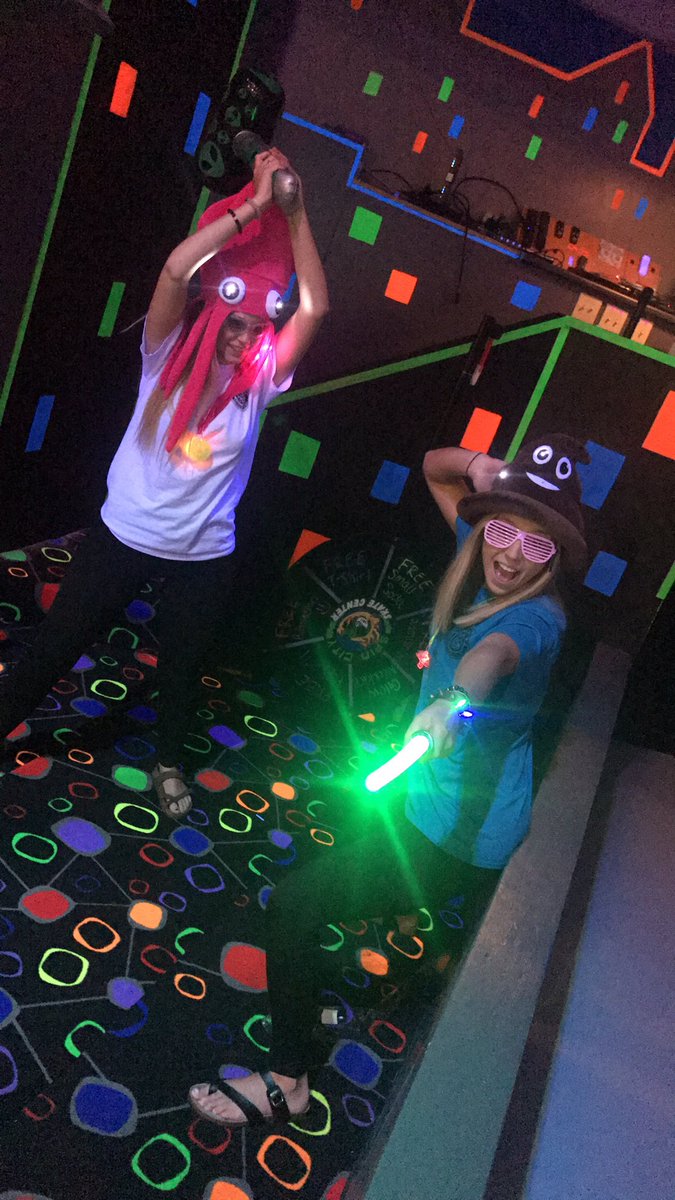 SpinCitySkating's tweet photo. Mara and DJ Gabs are ready to party, are you?! Come hang out with us tonight for some skating, games, and as always fun!! 🎉 https://t.co/a4jNlpI4w1