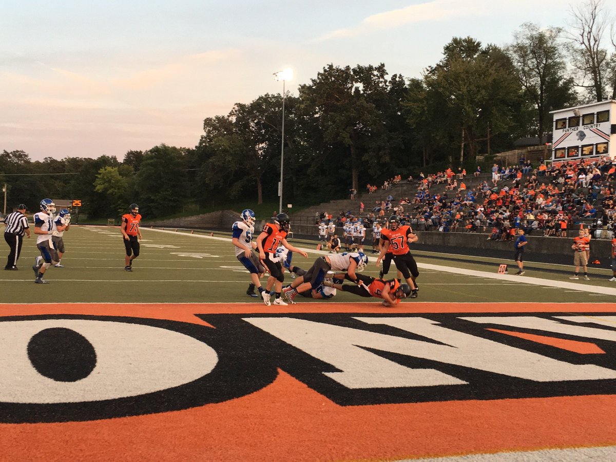 DerekBrizendine's tweet photo. Elwell has three TDs on the night. https://t.co/jLyEwkHehe