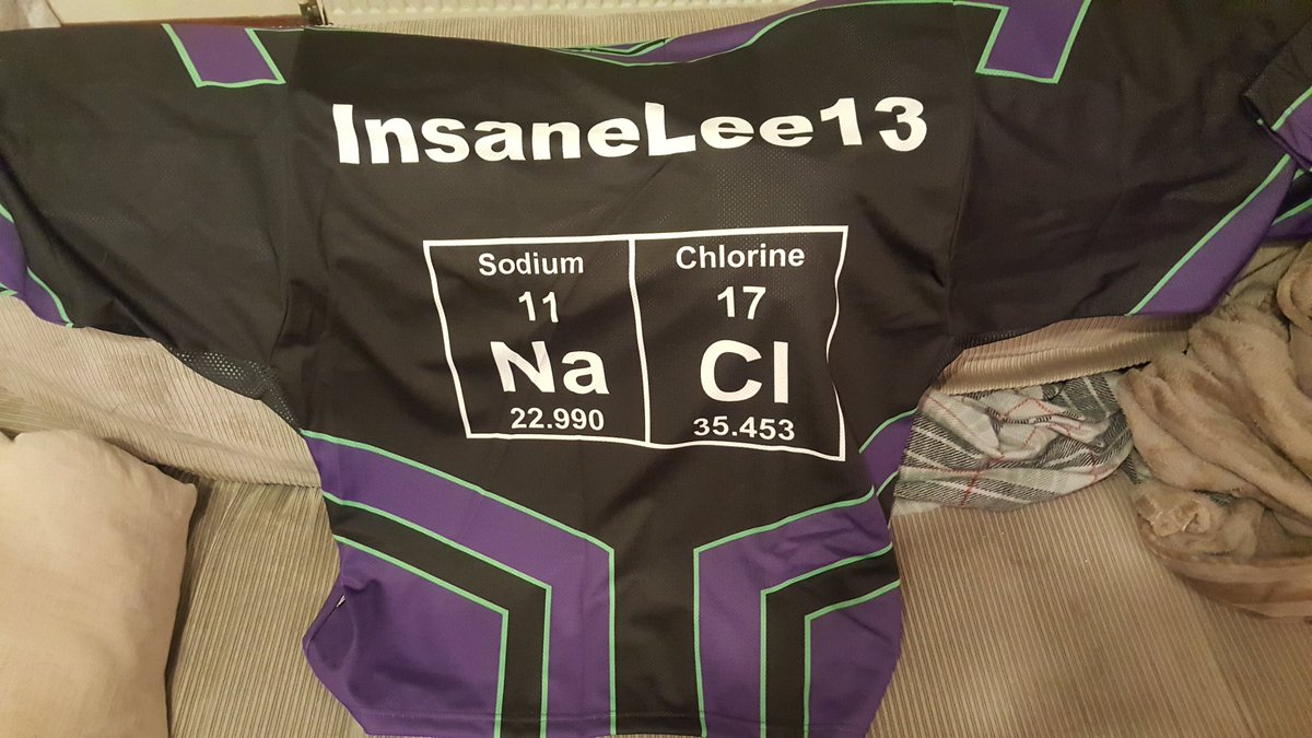 InsaneLee13's tweet photo. @PmsProxy This is the jersey for my gaming jersey. Custom designed and properly printed. These are awesome #maximumsalt #minimaleffort https://t.co/vT8Gxkxn7F