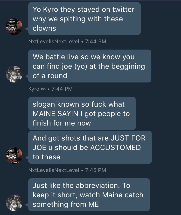 TRLdotTV's tweet image. @Nxt_Bst_Thng1 @KyroMega vs @ThaMaineEvent @_Joe03 FULL 3rd 

#PPO2
#TRLDOTTV