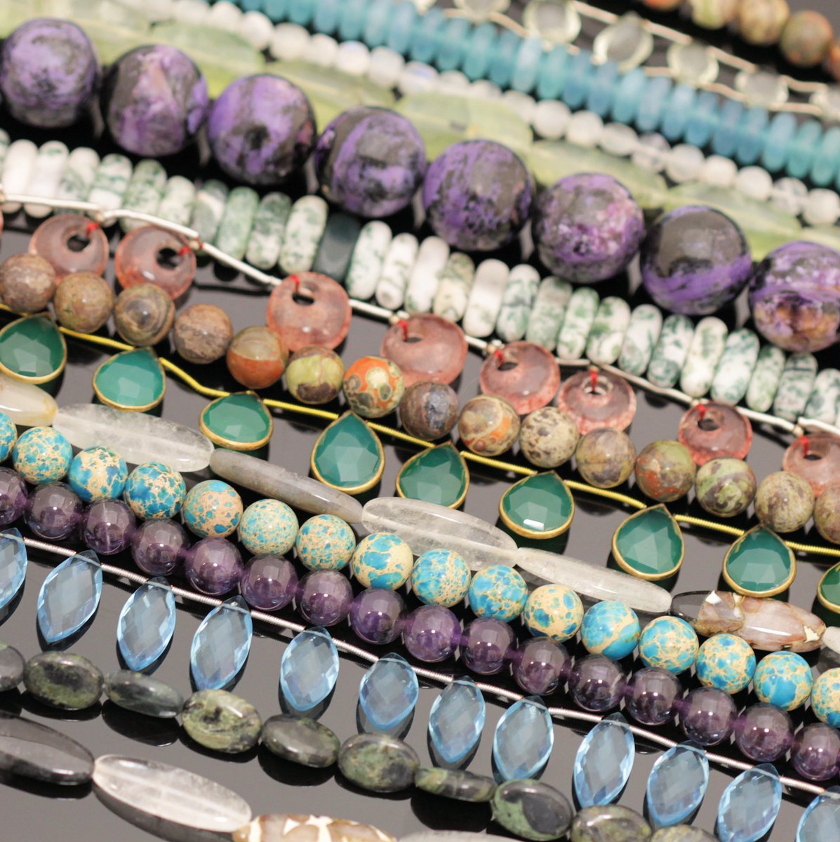 BeadWorldinc's tweet photo. 50% off select gemstones this week!! Options will vary - limited supply available. Expires 8/30 @ 6pm! #beadworld #gemlove #gemstones https://t.co/RX8QcVGtmn