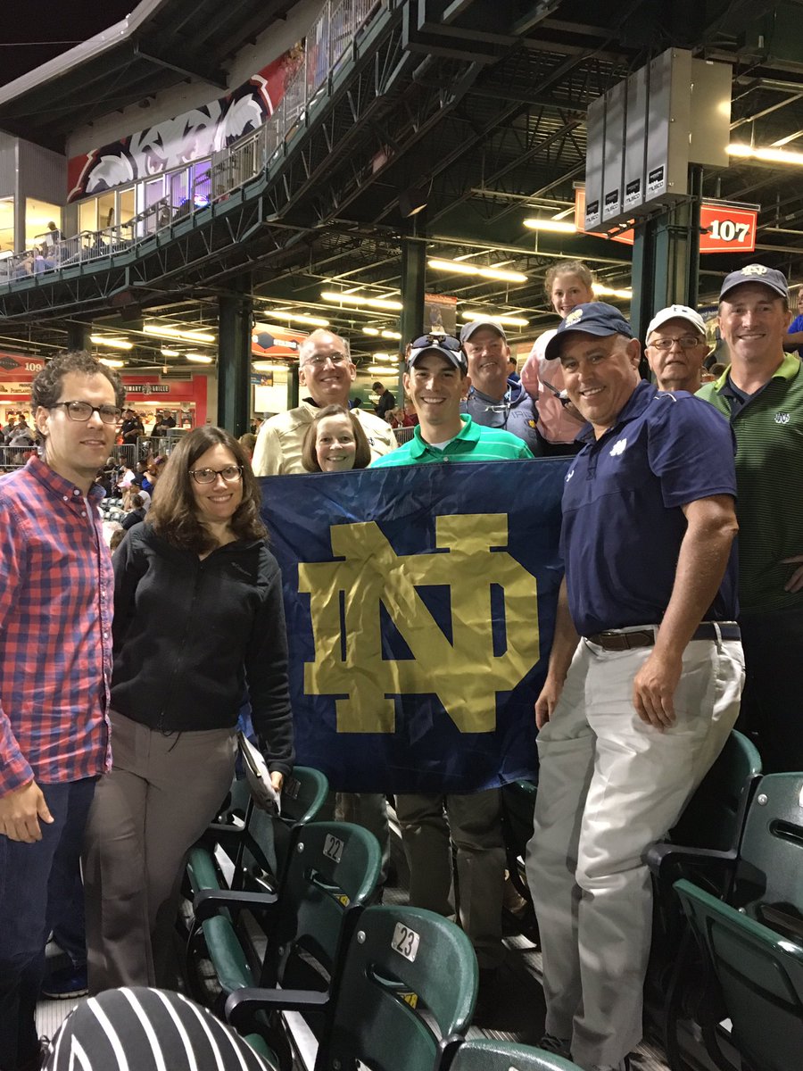 NDClubNH's tweet photo. ND Club Family Night at NH Fisher Cats Game https://t.co/VbJPr6s9E4
