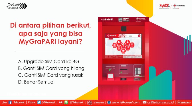 Telkomsel's tweet photo. Kalau sudah tahu jawabannya, jangan ragu untuk segera tuliskan jawabanmu ya! Cek terlebih dahulu S&amp;K di https://t.co/7b6UzC3gFl https://t.co/RW8I6OsECN