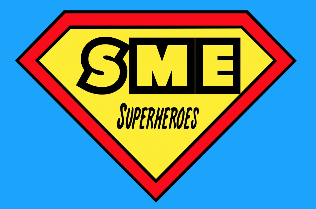 SMEPolarBears's tweet photo. Our building theme this year is SME Superheroes! What do you think of our new logo? #SMESuperheroes #NYCSDstory https://t.co/Yny5LbiArf