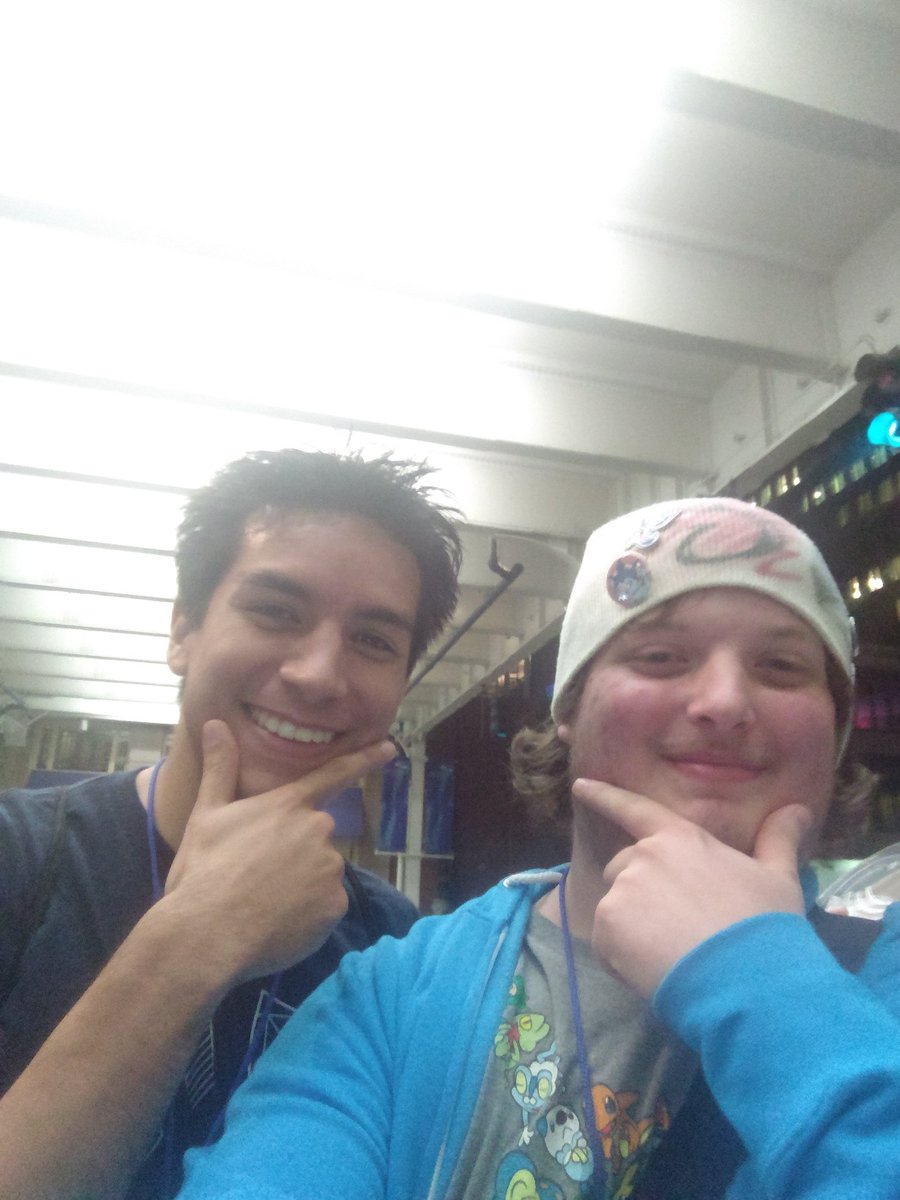 ShinyTorracat's tweet photo. A better pic with @LiquidChu!
Again, thanks for hanging out! You and all of #CrewDat is chudatKrey! https://t.co/yK277957CY