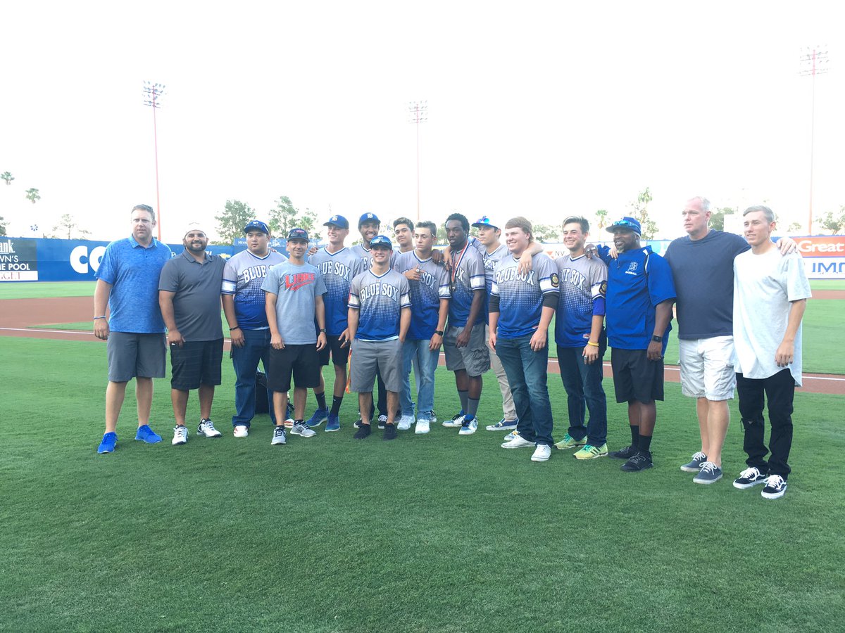 AviatorsLV's tweet photo. Let's hear it for the American Legion World Series Champion Blue Sox! 👏 Congratulations! https://t.co/NAI6nNYpxu