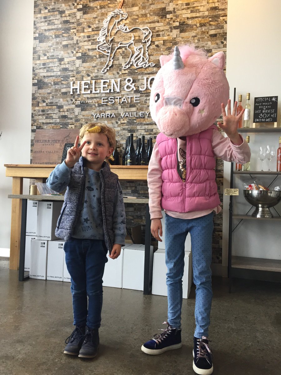 Sometimes “cute” is not enough words #yarravalley #unicorns