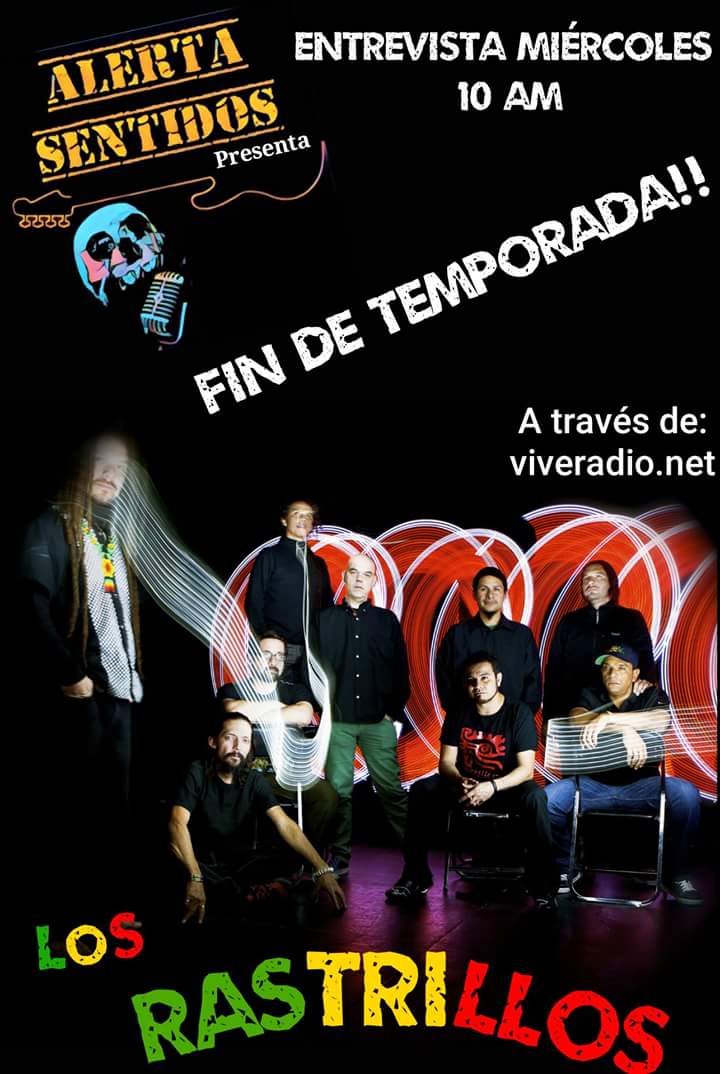 alertasentidos's tweet photo. Felices y Emocionados presentamos a @LOSRASTRILLOS  como nuestros invitados de lujo para que nos platiquen el porvenir de la banda y todo https://t.co/ORLJGGLBsC