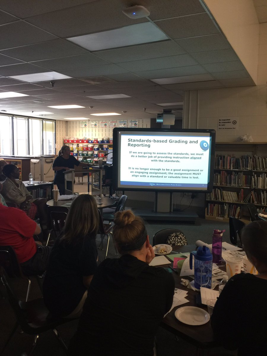 SummitHallRS's tweet photo. Making sure we are all prepped for #gradingandreporting #EOL @TeamGermantown1 https://t.co/zSpcCgFRmq