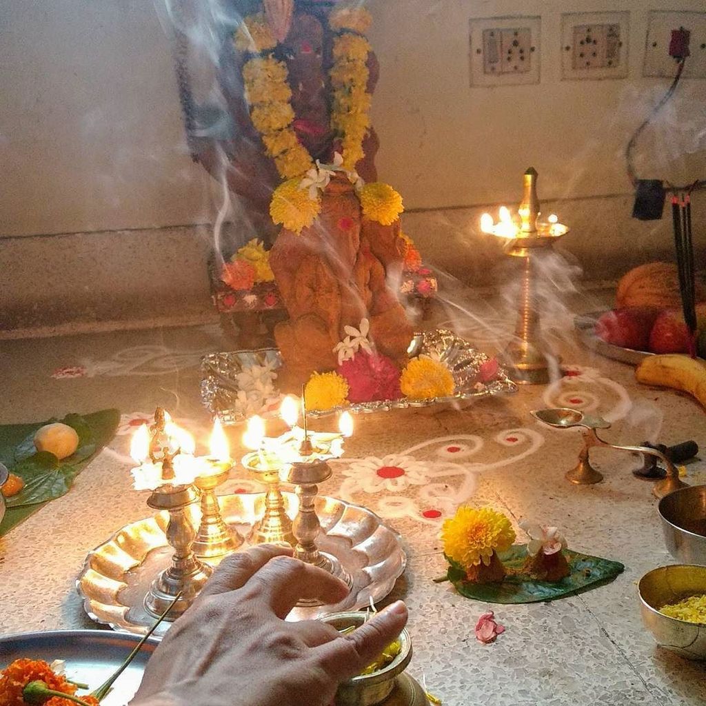 akarri's tweet photo. #vinayaka #Puja #ADayAfter https://t.co/9vwIyxPMzy https://t.co/8sf3r2Ac8n