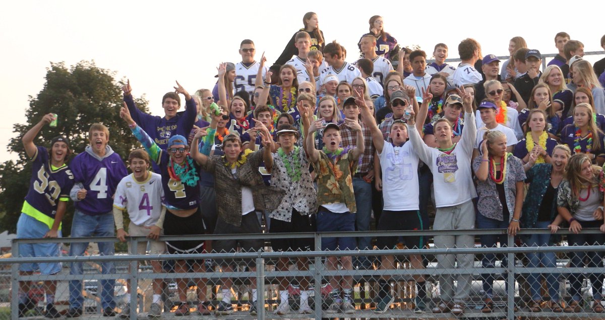 HawksBro's tweet photo. Spencer is 1-0! Tigers hold off Emmetsburg 19-14! Storey 2 picks. Fox over 100 yards and a TD ... these hooligans helped #iahsfb https://t.co/5hAf1JvN9t