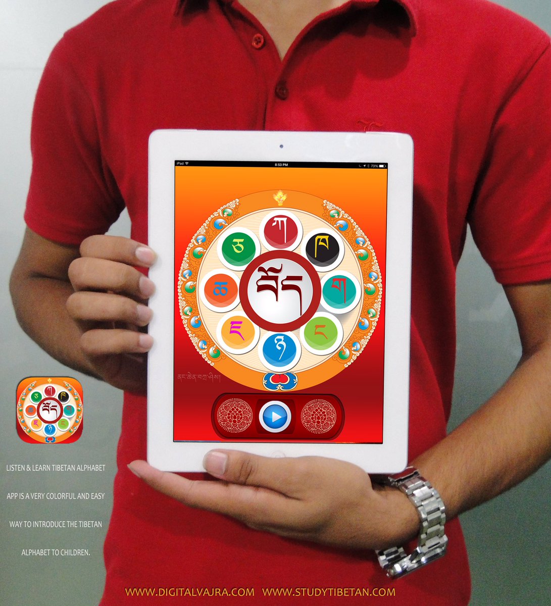 TNangchen's tweet photo. Listen &amp; Learn Tibetan Alphabet by Digital Vajra
https://t.co/8LAfzx5qse https://t.co/exv2Z6WuOn