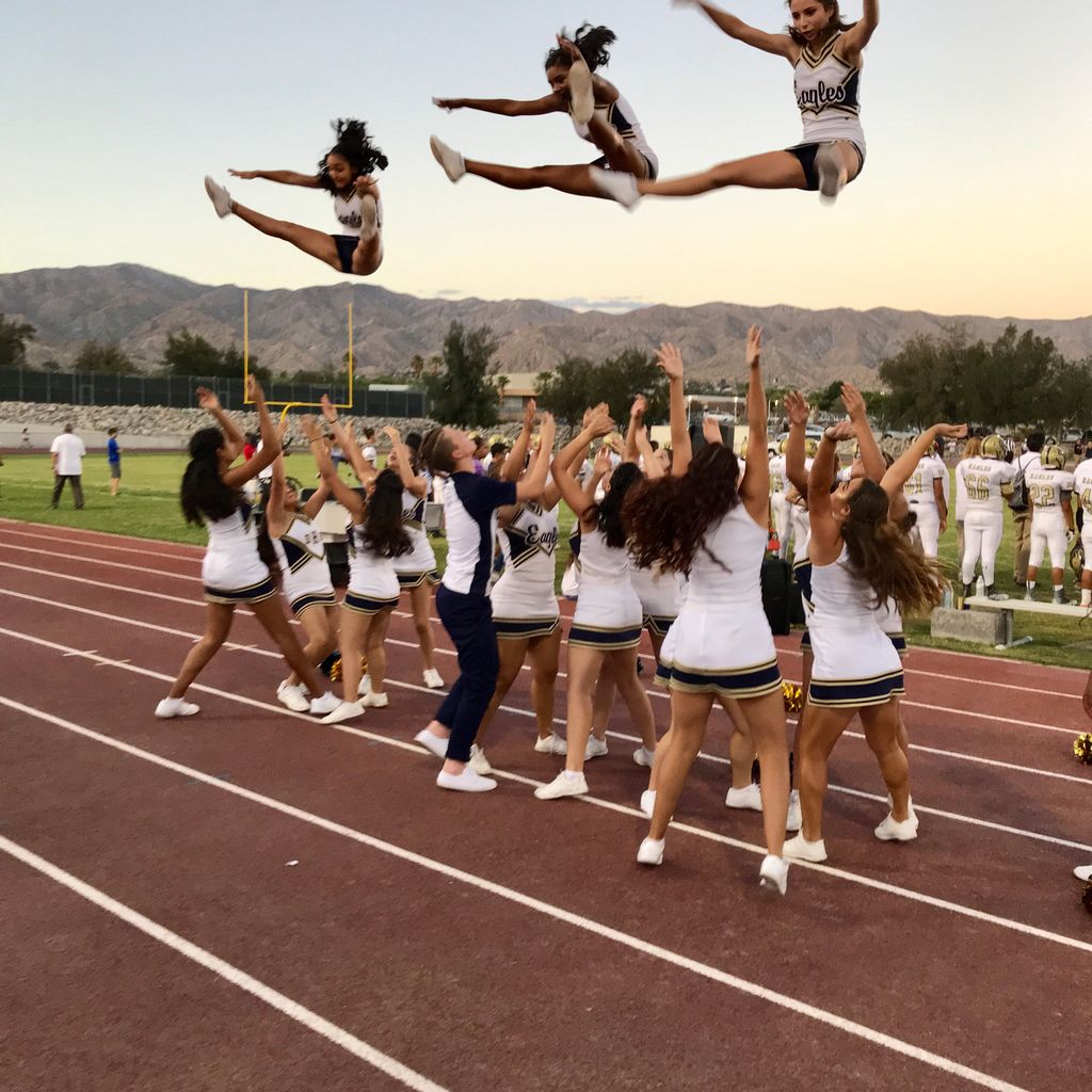 Mr_Bullis_'s tweet photo. Our #DHSHS #Goldeneagles flying high! @PSUSD https://t.co/jkntlqBT8v
