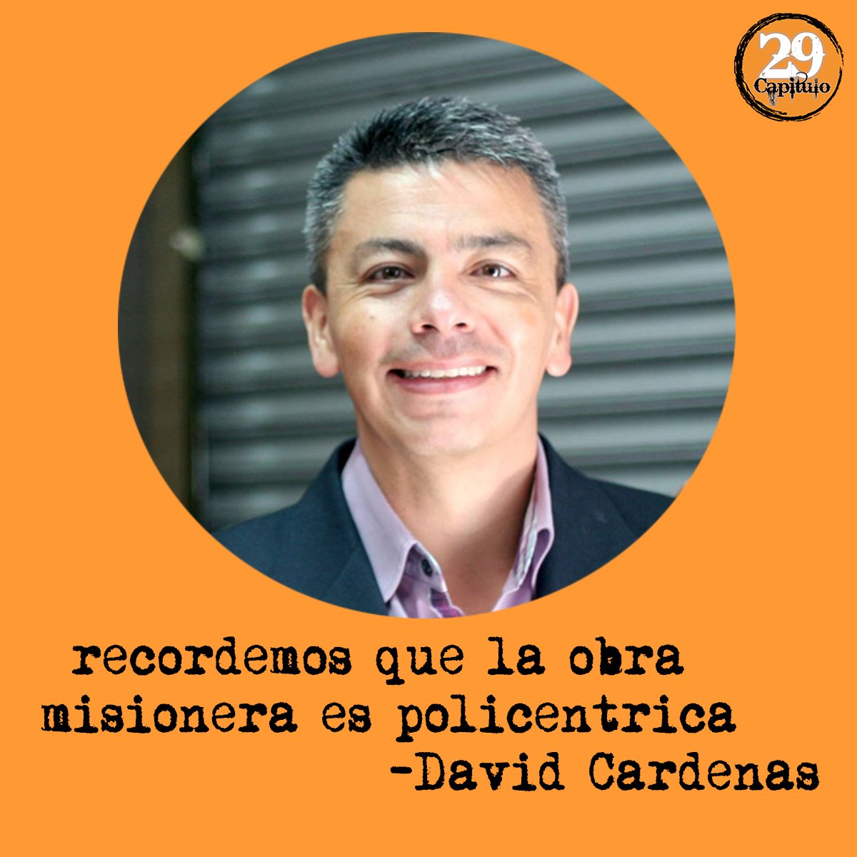 Capitulo_29's tweet photo. recordemos: la obra misionera es policentrica —David Cardenas #ConJesúsEnMisión #COMIBAM17 #Blamethecowmissionlogy
https://t.co/vsMjw0JDWX https://t.co/JbFvId6Oug
