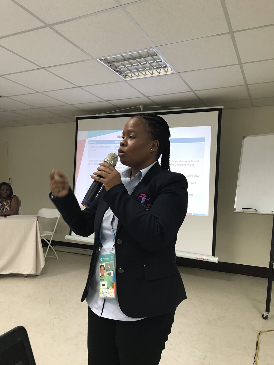 rs1elvis's tweet photo. @IWGWomenSport Gen Sec Game Mothibi on determining the future of sport. @FISUnetwork #GECTaipei #genderequity #Taipei2017 #SUTaipei2017 https://t.co/91vYqiwETq
