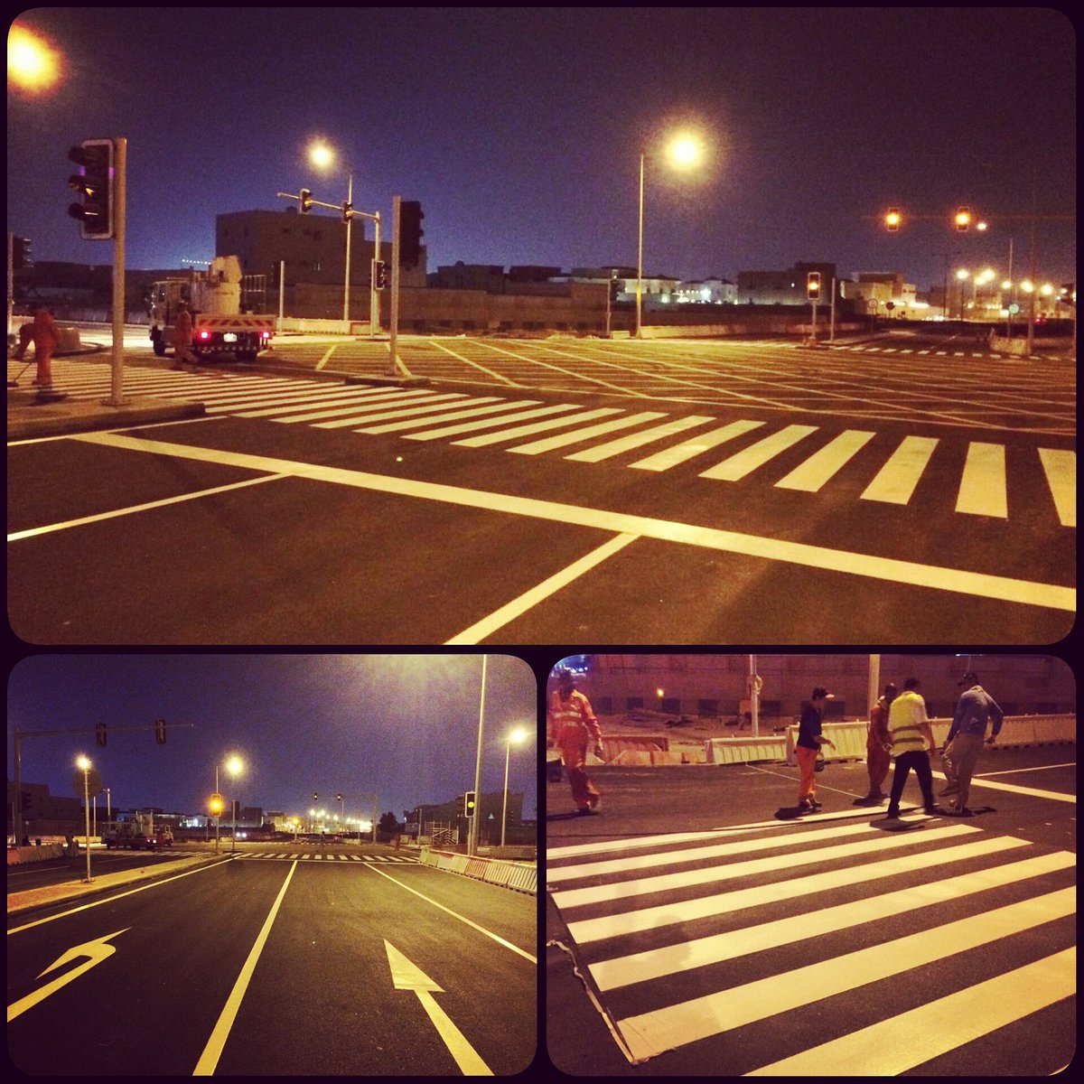TMS_Qatar's tweet photo. Pedestrian crossing, arrows and edge line completed at Al Meera Junction Doha
#tmsqatar #roadmarkings #arrows&edgelines #doharoads https://t.co/FP5exJo7if