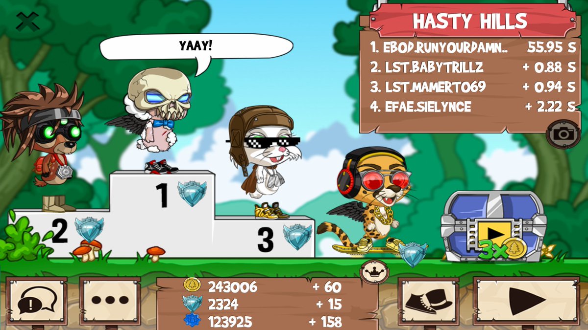 runyourdamnself's tweet photo. Want to catch an L? #funrun2 #BabyTrillz #mamerto69 #Sielynce https://t.co/oxeeOEi2f3