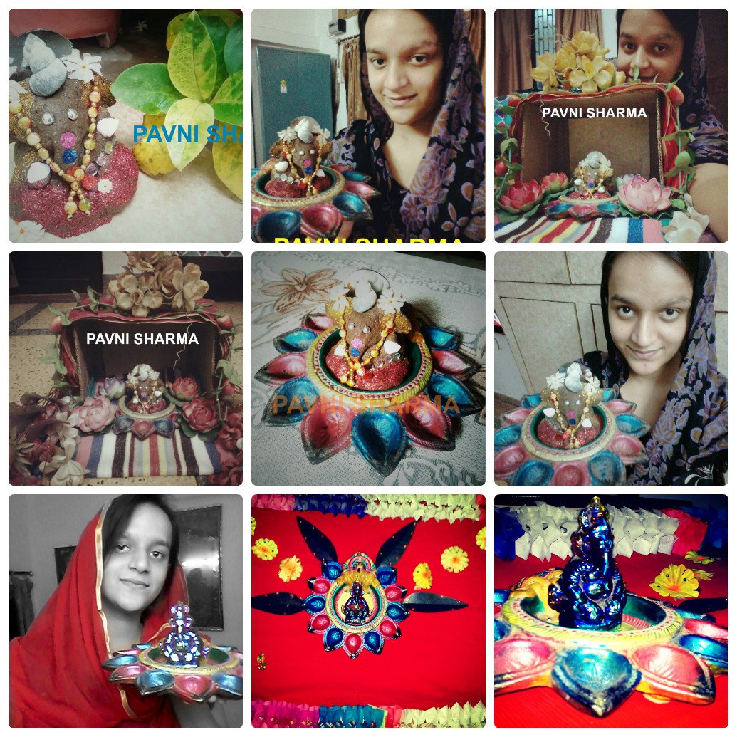 pavnisharma17's tweet photo. @SocialMazeweb Here Is My #Selfie With Ganesha #MAZEWEB My Eco Friendly Bappa Made By Me @SocialMazeweb https://t.co/zjzqcgTwL3