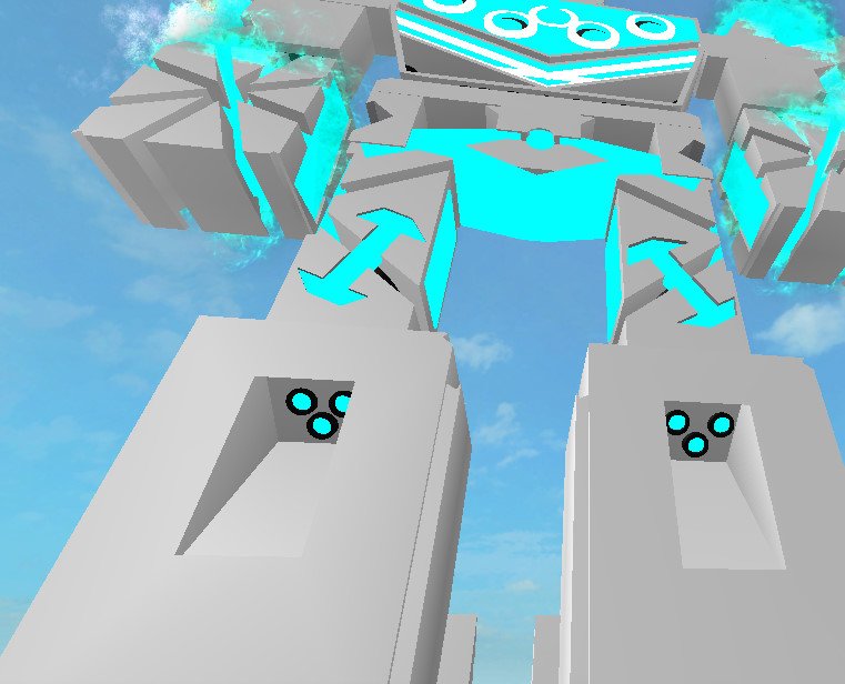 UltraUltimate90's tweet image. My Robot, Name:Silverion 
#RobloxBuildingContest
I don't have the link due to my extremely bad Internet I used Studio offline to make this!