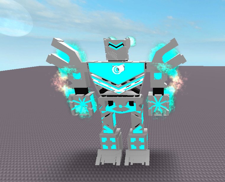 UltraUltimate90's tweet image. My Robot, Name:Silverion 
#RobloxBuildingContest
I don't have the link due to my extremely bad Internet I used Studio offline to make this!