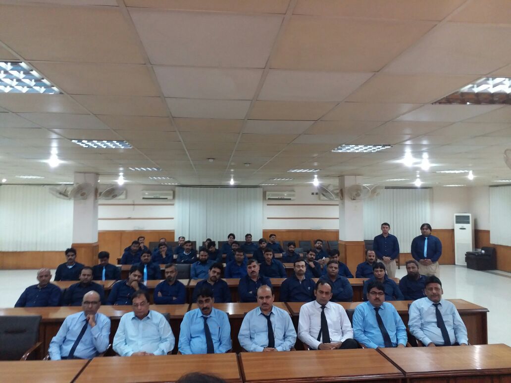 Pbbarcouncil's tweet photo. Syed Azmat Ali Bukhari learned CEC was addressing staff for promoting working and also direced staff to wear uniform in Punjab Bar Council. https://t.co/LgIiBDi5S7