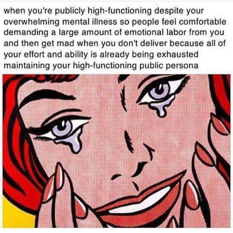 This is me, because of my job with the public.