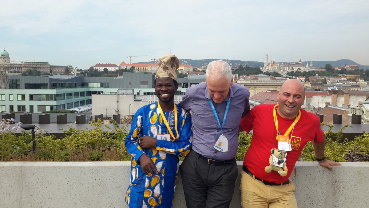 dbeloved's tweet photo. Oops! Already missing my Team. Bon voyage Joek @scratch2017bdx. @tyrower was a splendid 3-days together at #ScratchBUD frm #Scratch2017BDX https://t.co/ox8XirHRBA
