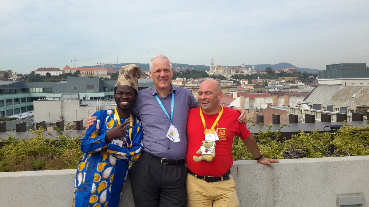 dbeloved's tweet photo. Oops! Already missing my Team. Bon voyage Joek @scratch2017bdx. @tyrower was a splendid 3-days together at #ScratchBUD frm #Scratch2017BDX https://t.co/ox8XirHRBA